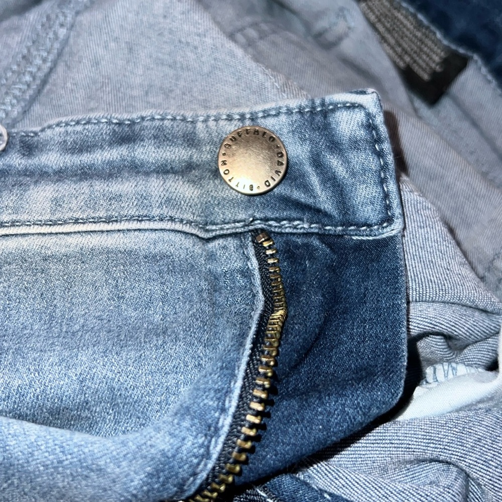 Buffalo David Bitton Blue Skinny Jeans Sleek Fit - Picture 9 of 9
